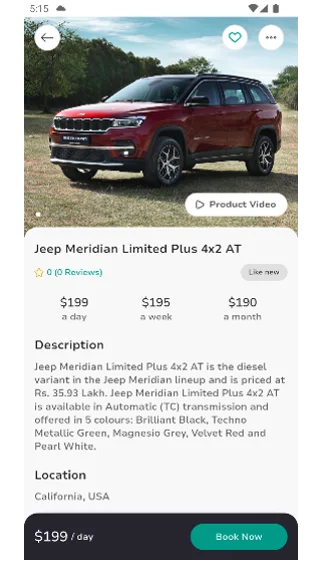 Search with price and date filters