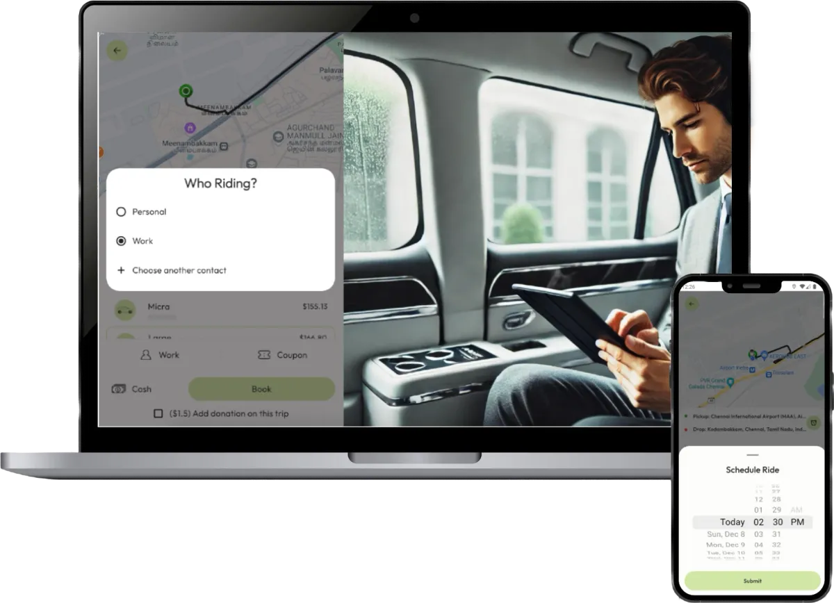 Instant & Scheduled Rides